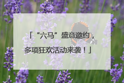 “六马”盛意邀约，多项狂欢活动来袭！