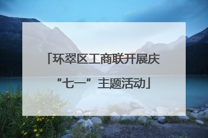 环翠区工商联开展庆“七一”主题活动