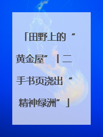 田野上的“黄金屋”丨二手书页浇出“精神绿洲”