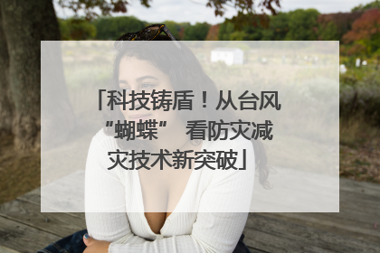 科技铸盾！从台风“蝴蝶” 看防灾减灾技术新突破