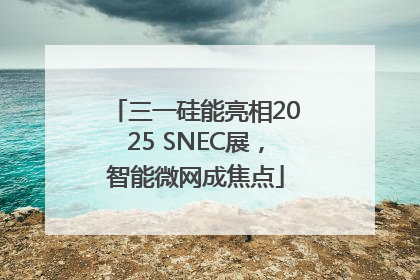 三一硅能亮相2025 SNEC展，智能微网成焦点