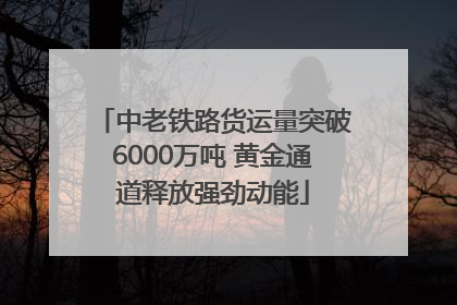 中老铁路货运量突破6000万吨 黄金通道释放强劲动能