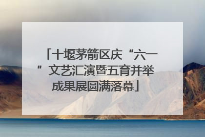 十堰茅箭区庆“六一”文艺汇演暨五育并举成果展圆满落幕