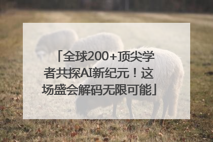 全球200+顶尖学者共探AI新纪元！这场盛会解码无限可能