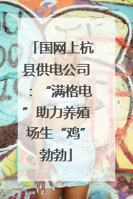 国网上杭县供电公司：“满格电”助力养殖场生“鸡”勃勃