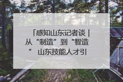 感知山东记者谈｜从“制造”到“智造” 山东技能人才引领产业升级
