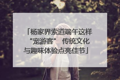 杨家界索道端午这样“宠游客” 传统文化与趣味体验点亮佳节