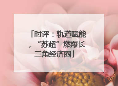 时评：轨道赋能，“苏超”燃爆长三角经济圈