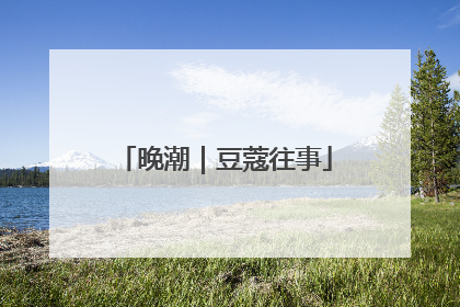 晚潮｜豆蔻往事