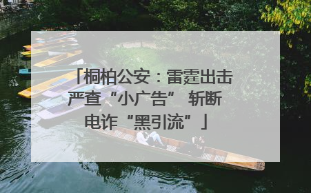 桐柏公安：雷霆出击严查“小广告” 斩断电诈“黑引流”