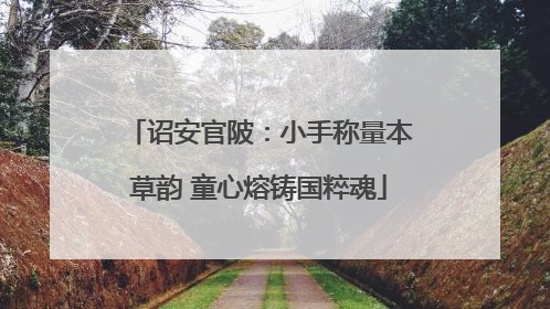 诏安官陂：小手称量本草韵 童心熔铸国粹魂