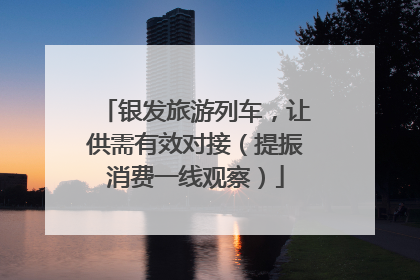 银发旅游列车，让供需有效对接（提振消费一线观察）