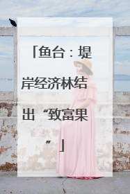 鱼台：堤岸经济林结出“致富果”
